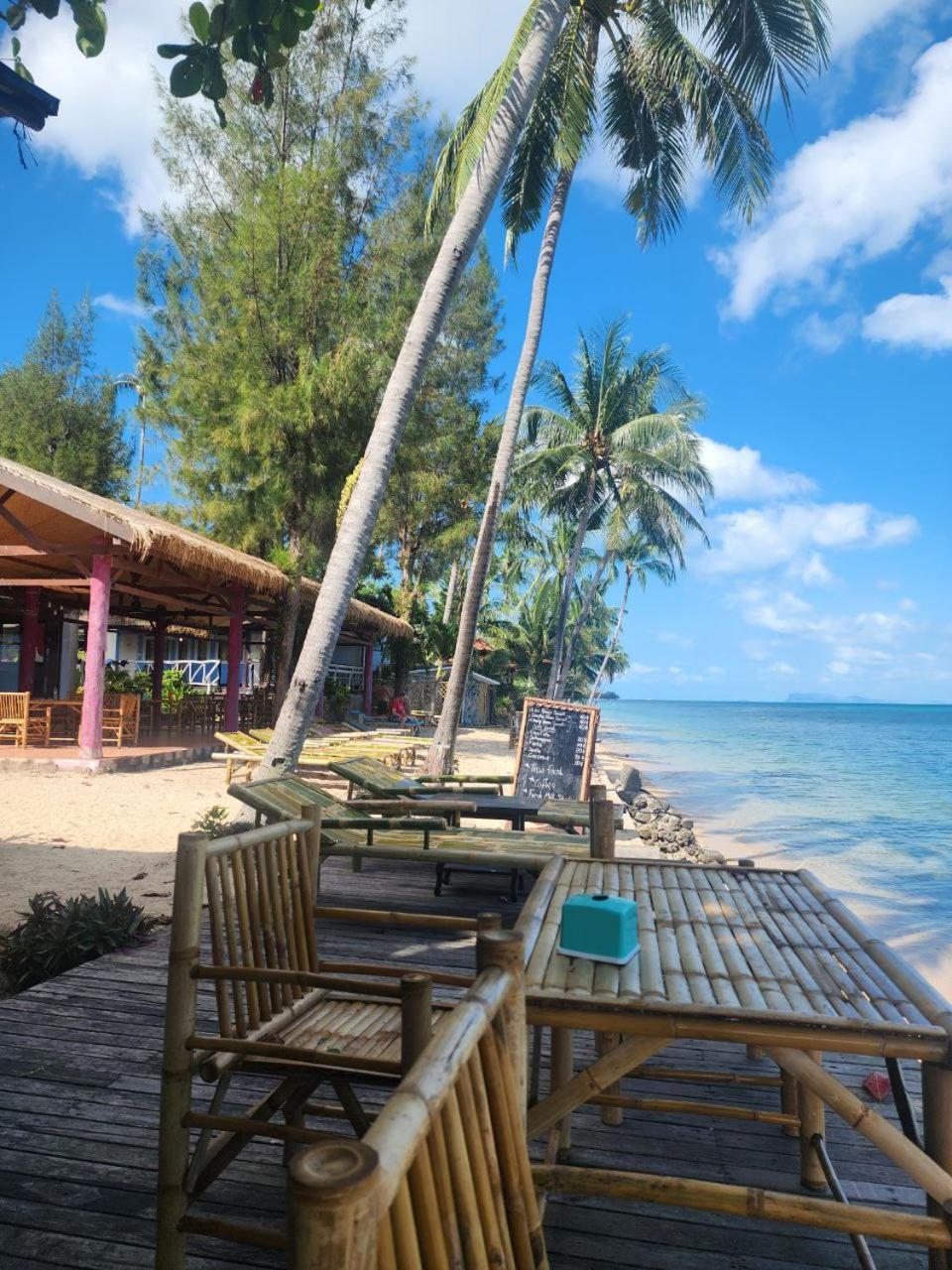 A Little Bungalows By Beach Amphoe Koksamui Exteriör bild