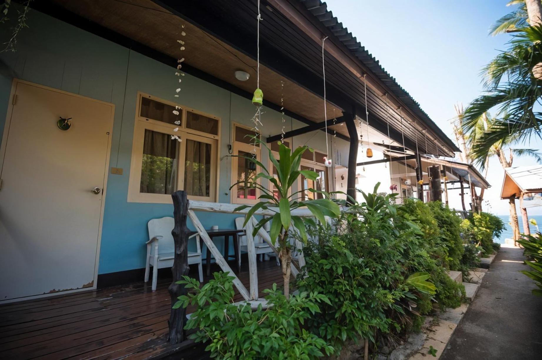 A Little Bungalows By Beach Amphoe Koksamui Exteriör bild