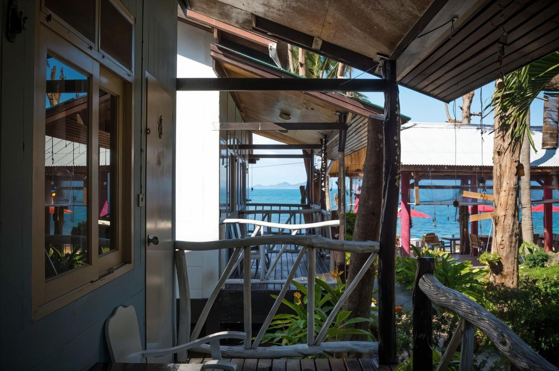 A Little Bungalows By Beach Amphoe Koksamui Exteriör bild