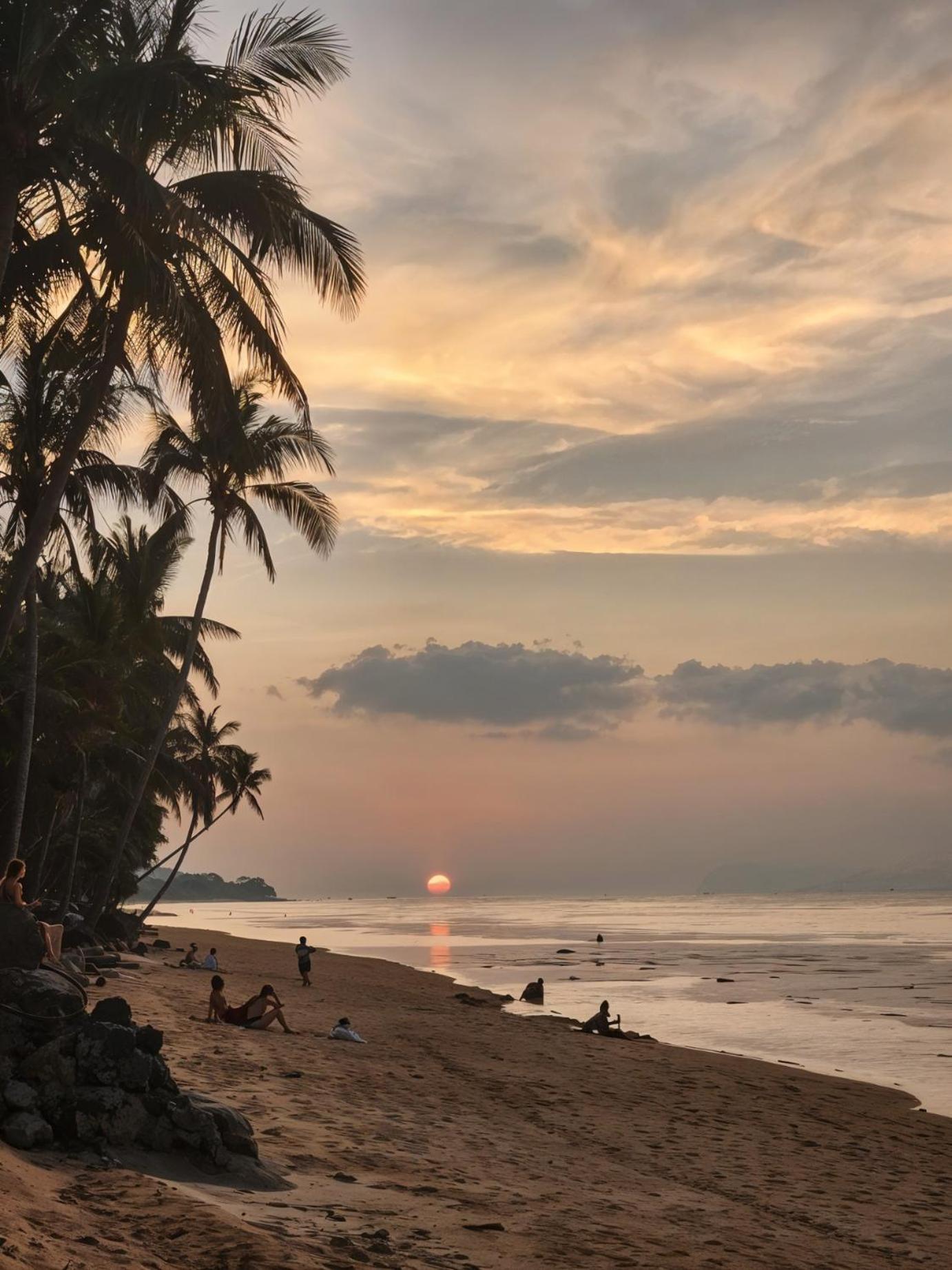 A Little Bungalows By Beach Amphoe Koksamui Exteriör bild